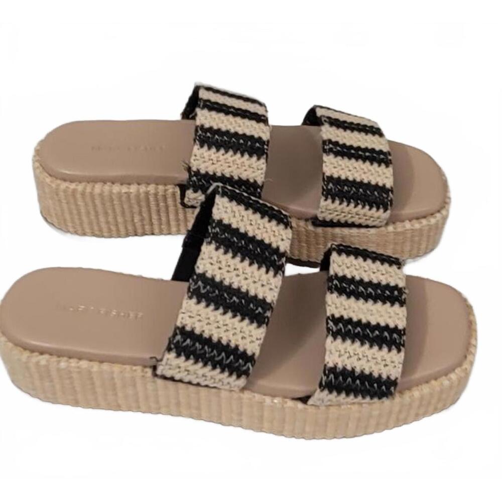 Marc Fisher Women's Pelma Woven Slide Fashion Platform Sandals Size 10M